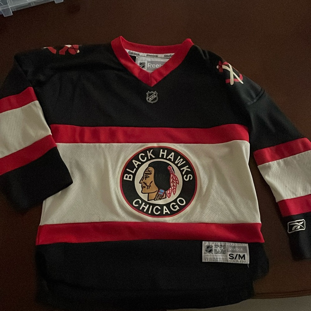 Official NHL brand Blackhawks jersey